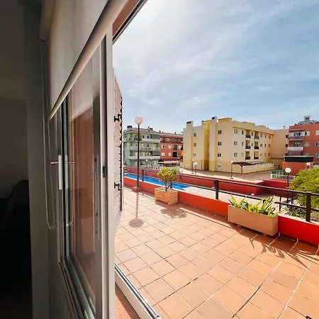 Terraza Del Sol Con Piscina En 아파트 *