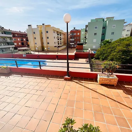 公寓 Terraza Del Sol Con Piscina En 坎德拉里亚